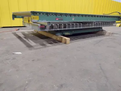 4,000 LBS X 72" X 30" SOUTHWORTH MODEL #LS4-36 HYDRUALIC SCISSOR LIFT TABLE, 110 VOLT: STOCK #20939