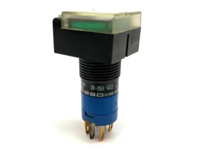 31-151-022 | EAO  Green Pushbutton Switch, Momentary - Used