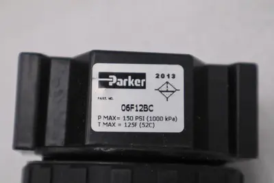 NEW OPEN BOX PARKER 06F12BC / 06F12BC AIR REGULATOR STOCK GF480