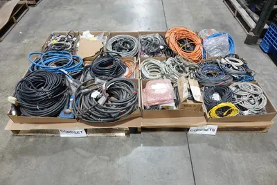 2 PALLETS OF ASSORTED CORDSET CABLES