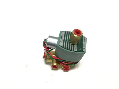 Asco 8345G1 Red Hat Solenoid Valve 3 Way 1/4″ Pipe 10.1 Watts 10-150PSI