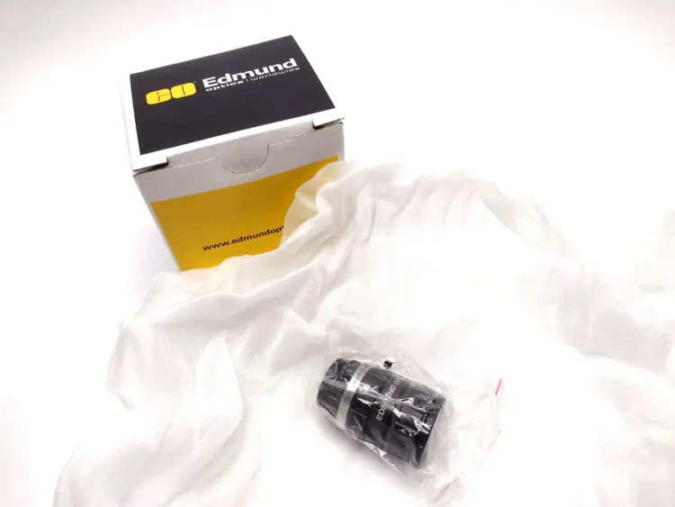 New | in-Stock Edmund Optics 12mm, 400-2000mm Primary WD HR Fixed Focal Length Lens Optics Michigan US | Maverick Industrial Sales #1391982