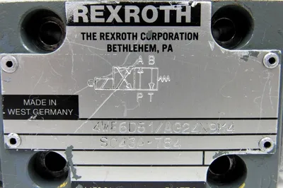 USED REXROTH 4WE6D51/AG24N9K4 VALVE S043A-784 4WE6D51AG24N9K4