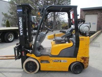 Used 2018 HYUNDAI 25LC-7A Liquid Propane Forklifts Pennsylvania US | National Lift Equipment #1382225