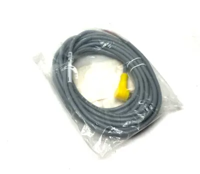 NEW TURCK EUROFAST SINGLE ENDED RT ANGLE CORDSET M12 8-PIN