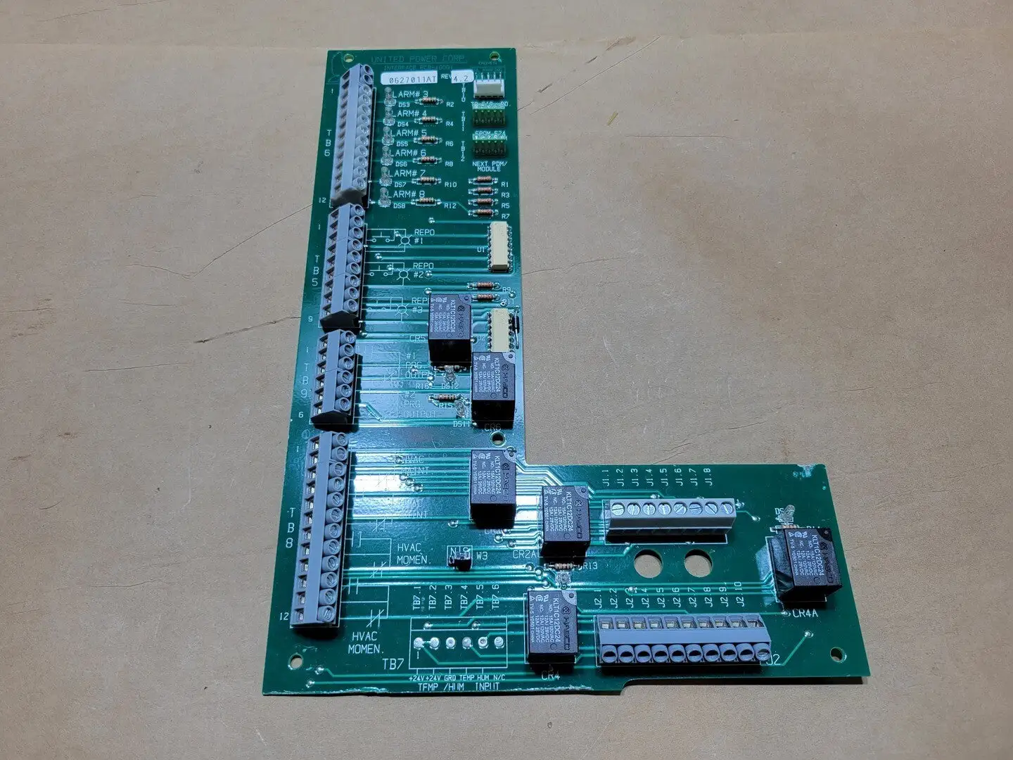 USED UNITED POWER CORP. PCB-10001