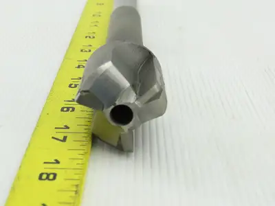 Brisbois 7/16" 3 Flute Carbide Piloted Face End Mill 20mm Shank 9-1/2" OAL