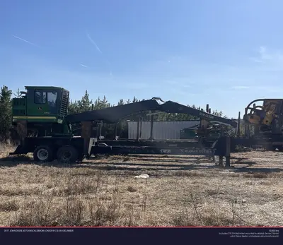 Used 2017 JOHN DEERE 437E KNUCKLEBOOM LOADER W CSI 264 DELIMBER Log Loader Louisiana US | Proxy Equipment #1385172