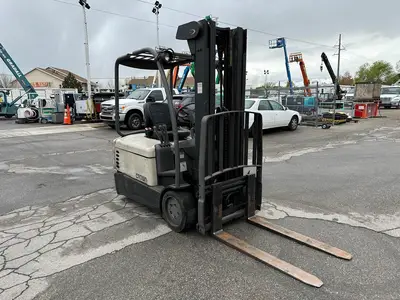 Used 2005 CROWN SC4040-35 4-Wheel Sit down Electric Counterbalance Forklifts Utah US | Global Remarketing #1286008