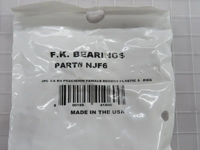 New | in-Stock F.K BEARINGS _UNKNOWN_ Bearings | OCO Industrial #1702486