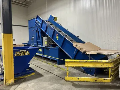 USED EXCEL EX63F FULL EJECT CLOSED DOOR BALER