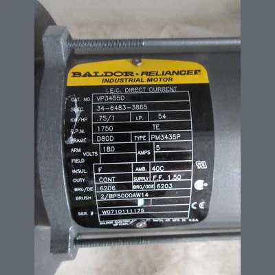 NEW BALDOR VP3455D