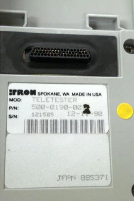USED ITRON TELETESTER