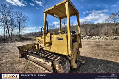 Used 1988 CATERPILLAR D3C Bulldozers Ohio US | Proxy Equipment #1382893