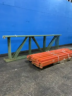 42" X 144" Pallet Racking - Tear Drop
