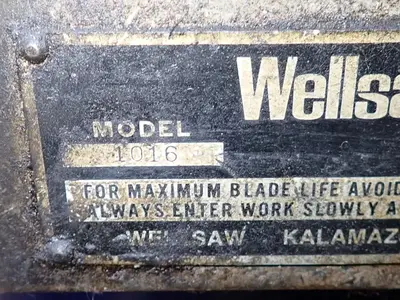 USED WELLSAW 1016