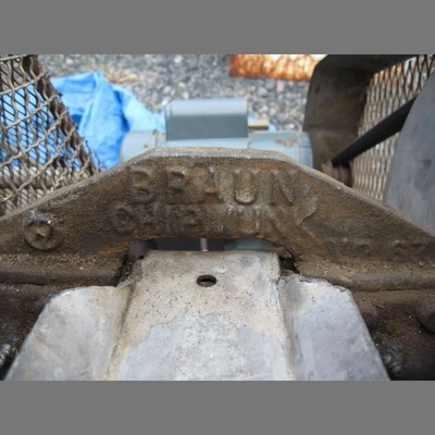 Braun Chipmunk VD67 Lab Jaw Crusher