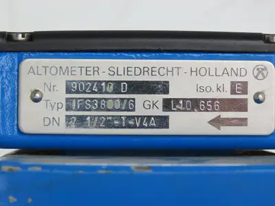 Altometer IFS3800/6 Electromagnetic Flow Tube Meter 2-1/2" Flanged