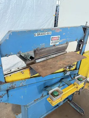 48” HYDRAULIC PANEL BRAKE: STOCK #23406