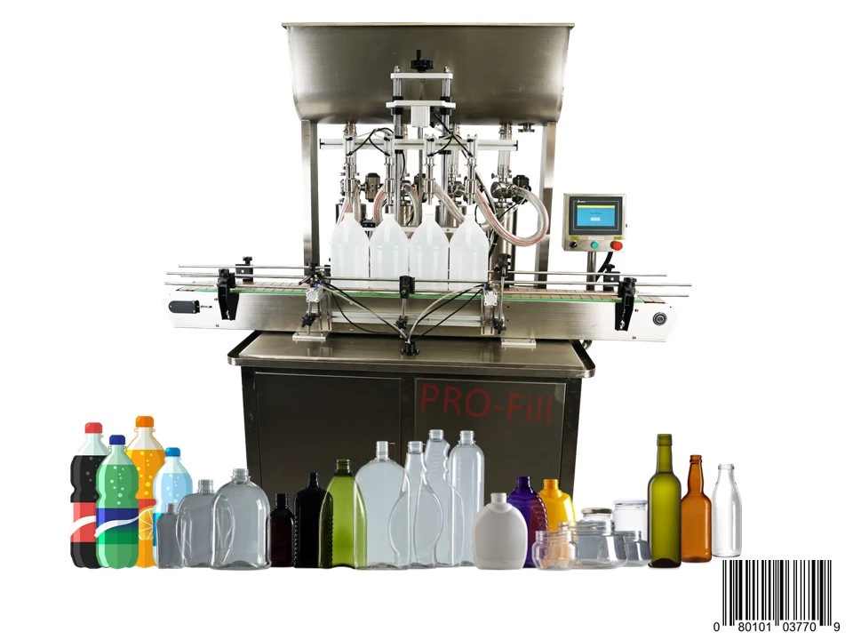 Automatic Piston Filling Machine Jet-PRO 4x500 (316 Stainless Steel) #37709