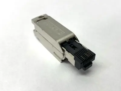 USED SIEMENS SIMATIC NET INDUSTRIAL ETHERNET RJ45 PLUG LOT OF 12