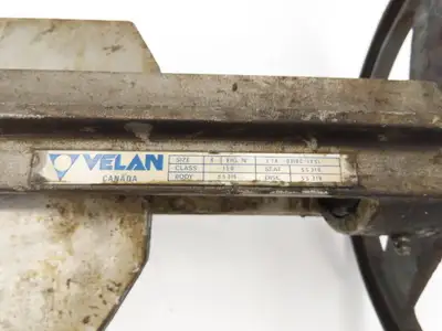 Velan L14-0310C-13SL 6" Stainless Knife Gate Valve Rising Stem Metal Seat #150