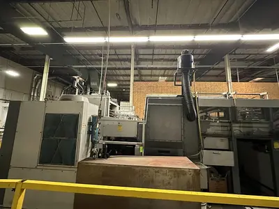 USED 1988 BOBST AUTOPLATINE SP102-CER DIE CUTTER W/ BLANKING