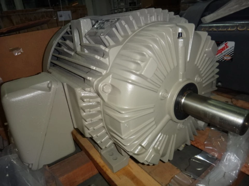 GE 30 hp, 900 rpm, 364T frame motor