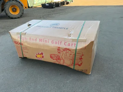 New SDLANCH MGC40 3-Wheel Mini Electric Golf Cart / Scooter, 60 Volt, 600 Watt Motor, Three Speed, 2...