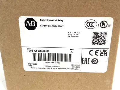 New | in-Stock Allen-Bradley Ser. A Guardmaster Safety Control Relay 8-Pole Relays & Switches Michigan US | Maverick Industrial Sales #1402502