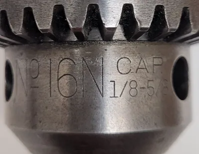 JACOBS No. 16N Chuck Tooling & Accessories, Drill Chuck | Machinery Central (2)