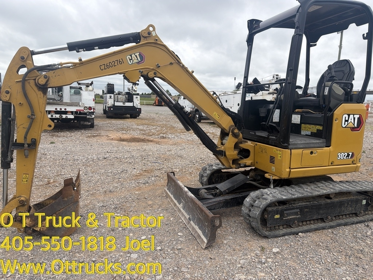 Used 2022 CATERPILLAR 302.7CR Excavators Oklahoma US | OT Truck & Tractor Sales #1383440
