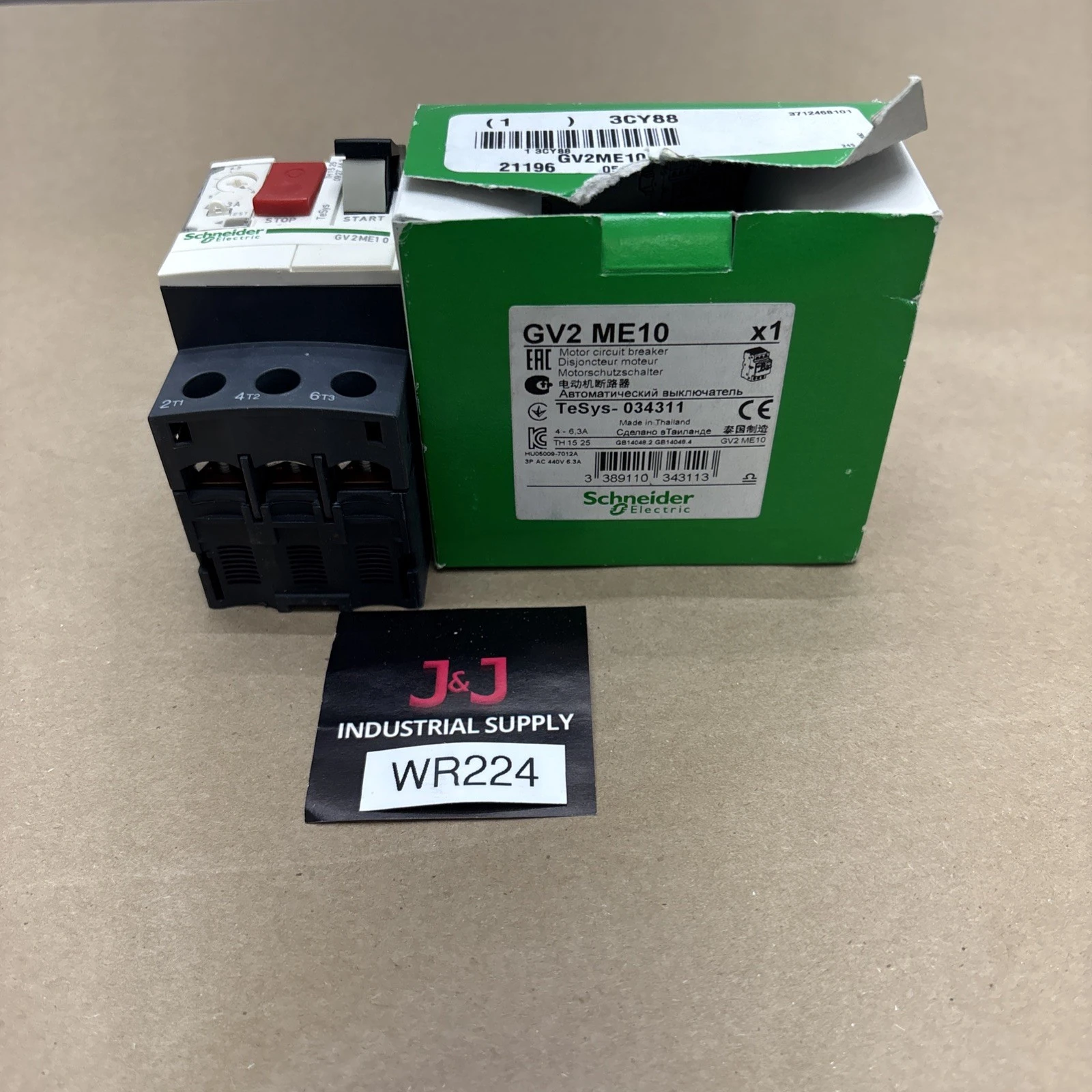 NEW Schneider Electric GVME10