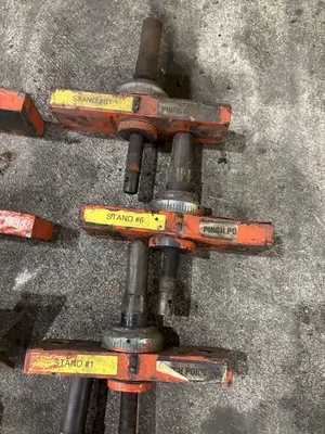 2.5" DAHLSTROM ROLLFORMER PARTS, SHAFT ARBORS, GEARS, SIDE PASSES & MORE: STOCK #22621