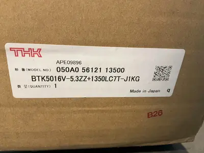 Used THK BTK5016V5.3ZZ+1350LC7TJ1KG Tooling & Accessories (Other) Ohio US | HGR 24 #1518068