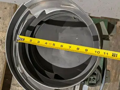 Accu-Tech Automation Vibratory Feeder System 10" Bowl, CUT CORD - Used