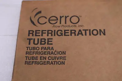 NEW IN BOX Cerro 1/8” Copper Refrigeration Tubing 50' STOCK H303