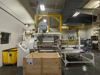 1977 WORLD WIDE CONVERTING MACHINERY INC WAX SATURATING LINE Printing & Converting, Wax Saturation Line | Mark One Machinery (11)