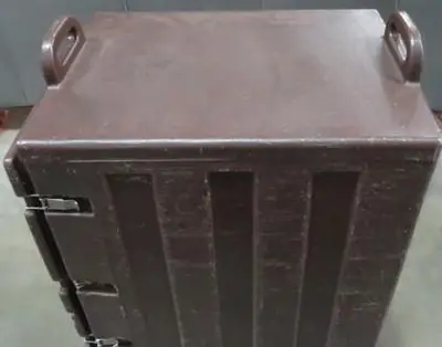 Cambro insulated mobile food cart