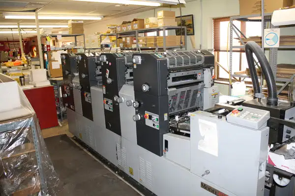 AB DIck 4 Color Printing Press