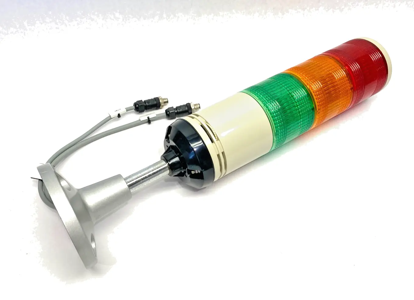 USED SCHNEIDER ELECTRIC HARMONY MONOLITHIC TOWER LIGHT, AUDIBLE, RED ORANGE GREEN