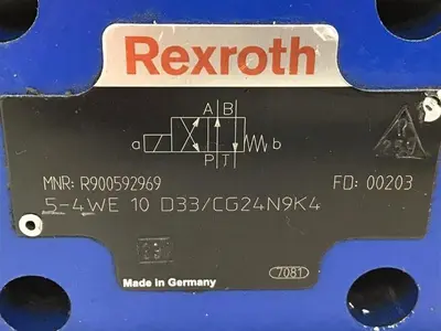 Used REXROTH 54WE10D33/CG24N9K4 Valves/Fittings Michigan US | Ideal Machinery #1285156