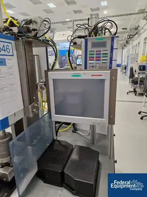 USED Hermann Ultrasonics Hermann Ultraschall (Ultrasonics) Ultrasonic Welding System, Type VE 20 Slim Line Dialog 2400