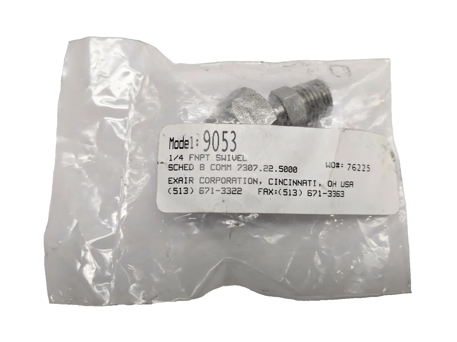New | in-Stock Exair 9053 Parts (Hydraulics and Pneumatics) Michigan US | Maverick Industrial Sales #1390680