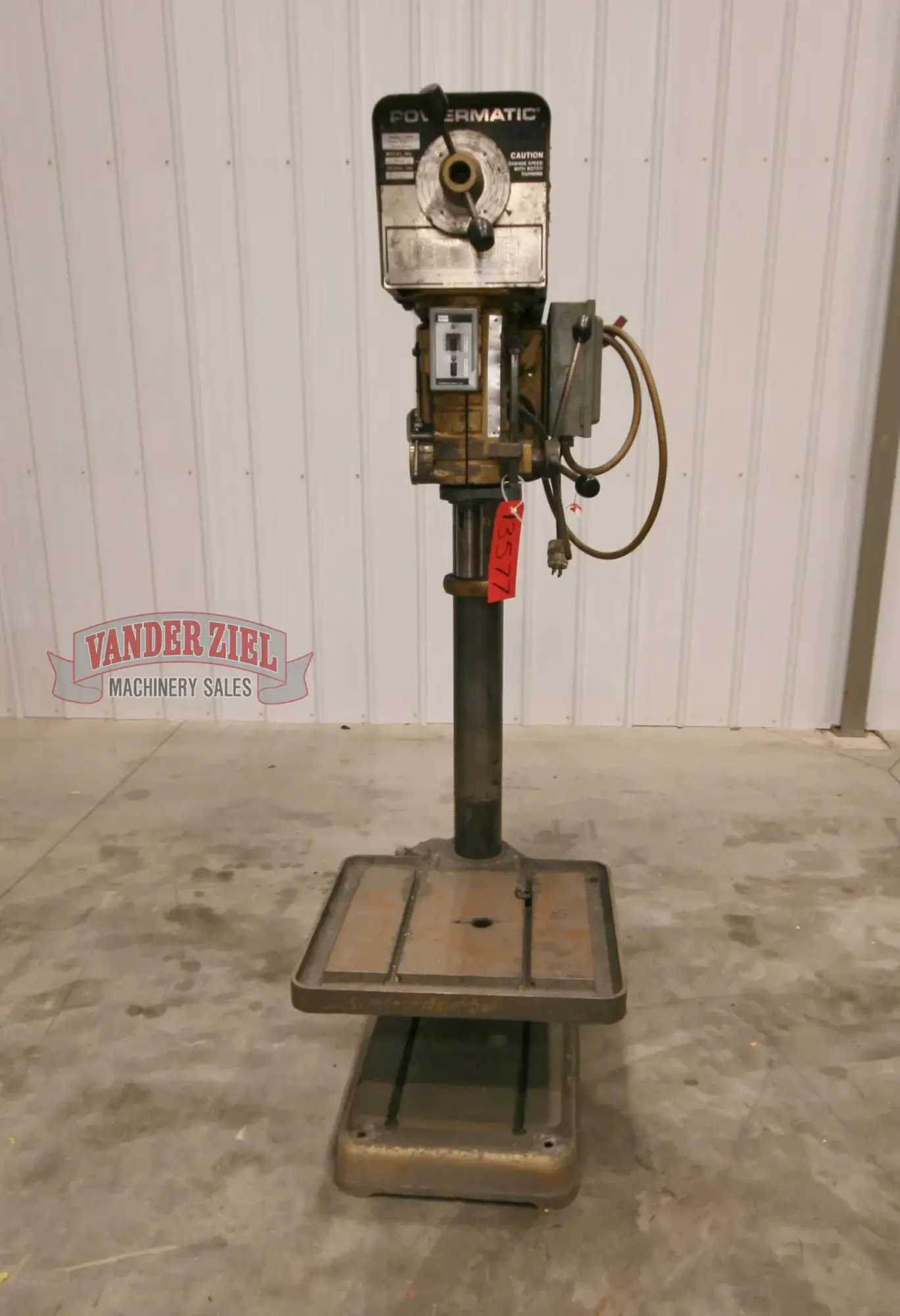 Used POWERMATIC 1200 Heavy Duty & Sensitive Single Spindle Drills Michigan US | Vander Ziel Machinery Sales #480419
