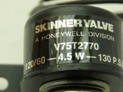 Honeywell Skinner V75T2770 Solenoid Valve 2-Way NC 120V 130 PSI 1/8"NPT Lot of 4