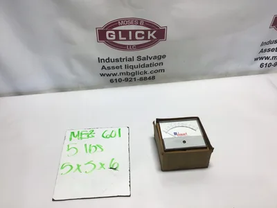 Ohmart Panel Meter 0-50/0-100