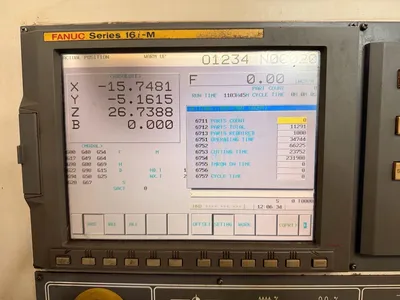 2002 DAEWOO DHM 500 MACHINING CENTERS,HORIZ,N/C & CNC(Incl.Pallet Changers) | Prime Machinery (11)