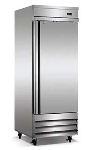 1 DOOR STAINLESS STEEL REACH-IN COOLER
