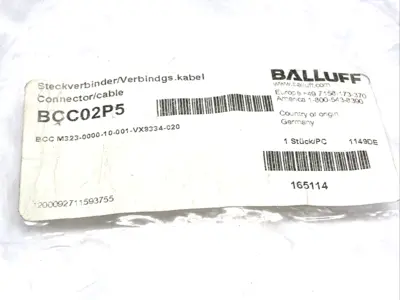 New | in-Stock Balluff BCC M323-0000-10-001-VX8334-020 Cable & Wire Michigan US | Maverick Industrial Sales #1391019